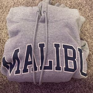 brandy melville hoodie malibu